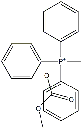 Methyltriphenylphosphonium methylcarbonate 구조식 이미지