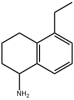 5-ETHYL-1,2,3,4-TETRAHYDRO-1-NAPHTHALENAMINE Structure