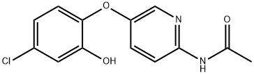 N-(5-(4-Chloro-2-hydroxyphenoxy)pyridin-2-yl)acetamide Structure