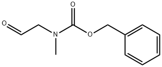 benzyl methyl(2-oxoethyl)carbamate 구조식 이미지
