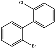 2-Bromo-2'-Chlorobiphenyl 구조식 이미지