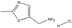(2-methylthiazol-5-yl)methanamine hydrochloride Structure