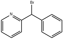 2-(bromo(phenyl)methyl)pyridine Structure