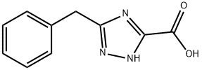 5-benzyl-4H-1,2,4-triazole-3-carboxylic acid 구조식 이미지