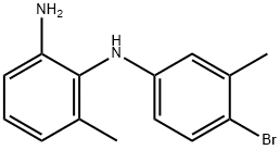 N1-(4-Bromo-3-methylphenyl)-6-methylbenzene-1,2-diamine Structure