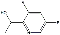 1-(3,5-difluoropyridin-2-yl)ethanol 구조식 이미지