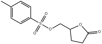 (5-Oxotetrahydrofuran-2-yl)methyl 4-methylbenzenesulfonate Structure