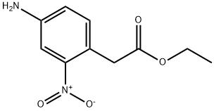 ethyl 2-(4-amino-2-nitrophenyl)acetate 구조식 이미지