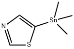5-(trimethylstannyl)Thiazole 구조식 이미지