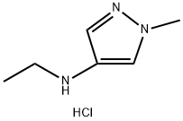 N-ethyl-1-methyl-1H-pyrazol-4-aminedihydrochloride 구조식 이미지