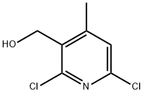 (2,6-dichloro-4-methylpyridin-3-yl)methanol 구조식 이미지