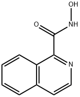 Isoquinoline-1-carboxylic acid hydroxyamide Structure