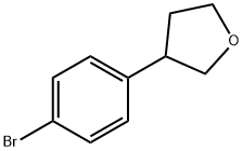 3-(4-bromophenyl)tetrahydroFuran Structure