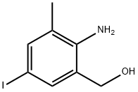2-Amino-5-iodo-3-methylbenzenemethanol 구조식 이미지