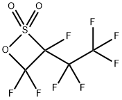 1-(Pentafluoroethyl)trifluoroethanesultone Structure