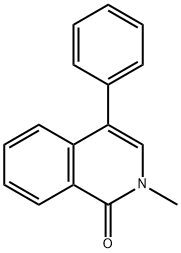 2-METHYL-4-PHENYL-1(2H)-ISOQUINOLINONE 구조식 이미지