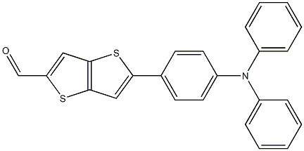 5-(4-Diphenylamino-phenyl)-thieno[3,2-b]thiophene-2-carbaldehyde Structure