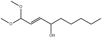 (E)-4-hydroxynon-2-enal dimethyl acetal 구조식 이미지