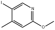 5-Iodo-2-methoxy-4-methylpyridine 구조식 이미지