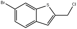 6-Bromo-2-(chloromethyl)benzo[b]thiophene 구조식 이미지