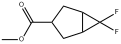 methyl 6,6-difluorobicyclo[3.1.0]hexane-3-carboxylate 구조식 이미지