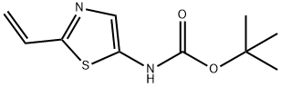 tert-butyl (2-vinylthiazol-5-yl)carbamate Structure