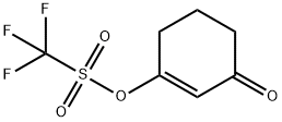 3-OXOCYCLOHEX-1-EN-1-YL TRIFLUOROMETHANESULFONATE(WXG02961) Structure