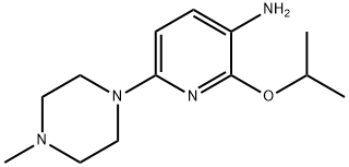 2-isopropoxy-6-(4-methylpiperazin-1-yl)pyridin-3-amine Structure