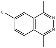 6-chloro-1,4-dimethylphthalazine 구조식 이미지