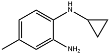 N1-cyclopropyl-4-methylbenzene-1,2-diamine 구조식 이미지
