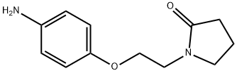 1-(2-(4-Aminophenoxy)ethyl)pyrrolidin-2-one Structure