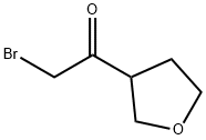 2-bromo-1-(tetrahydro-3-furanyl)ethanone 구조식 이미지