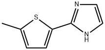 2-(5-Methyl-2-thienyl)imidazole Structure