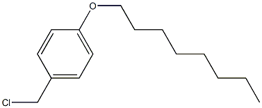 4-(Octyloxy)benzyl chloride Structure