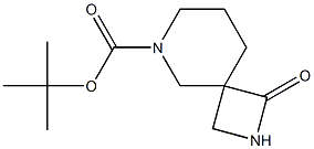 2,6-Diazaspiro[3.5]nonane-2-carboxylic acid, 7,9-dioxo-, 1,1-dimethylethyl ester 구조식 이미지