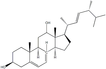 12-Hydroxy-7,8-dihydroergosterol Structure