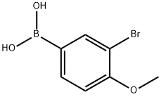 3-Bromo-4-methoxyphenylboronic acid 구조식 이미지