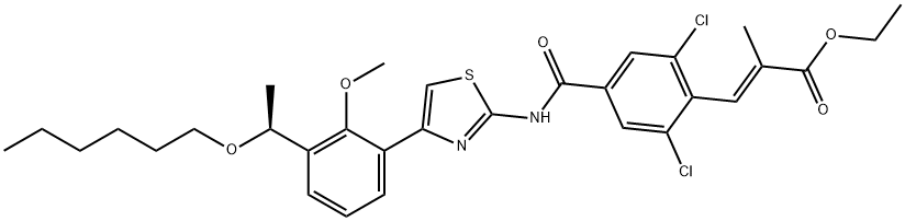 Lusutrombopag Structure