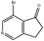 4-bromo-6,7-dihydro-5H-cyclopenta[c]pyridin-5-one 구조식 이미지