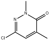6-Chloro-2,4-dimethylpyridazin-3(2H)-one 구조식 이미지
