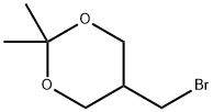 5-(bromomethyl)-2,2-dimethyl-1,3-dioxane 구조식 이미지