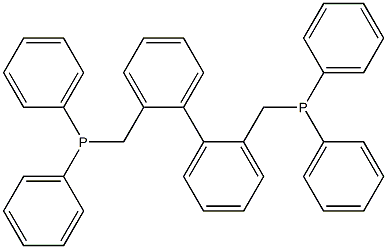 [[1,1'-Biphenyl]-2,2'-diylbis(methylene)]bis[diphenylphosphine] Structure