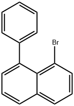 1-Bromo-8-phenylnaphthalene Structure