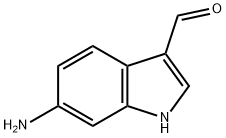 6-amino-1H-indole-3-carbaldehyde 구조식 이미지