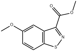 5-Methoxy-benzo[d]isothiazole-3-carboxylic acid methyl ester 구조식 이미지