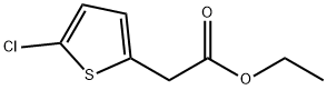 ethyl 2-(5-chlorothiophen-2-yl)acetate Structure