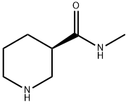 (3R)-N-Methyl-3-piperidinecarboxamide HCl Structure