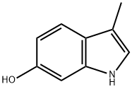 3-methyl-1H-indol-6-ol 구조식 이미지