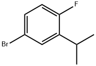 2-fluoro-5-bromocumene 구조식 이미지