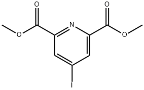 Dimethyl 4-iodopyridine-2,6-dicarboxylate Structure
